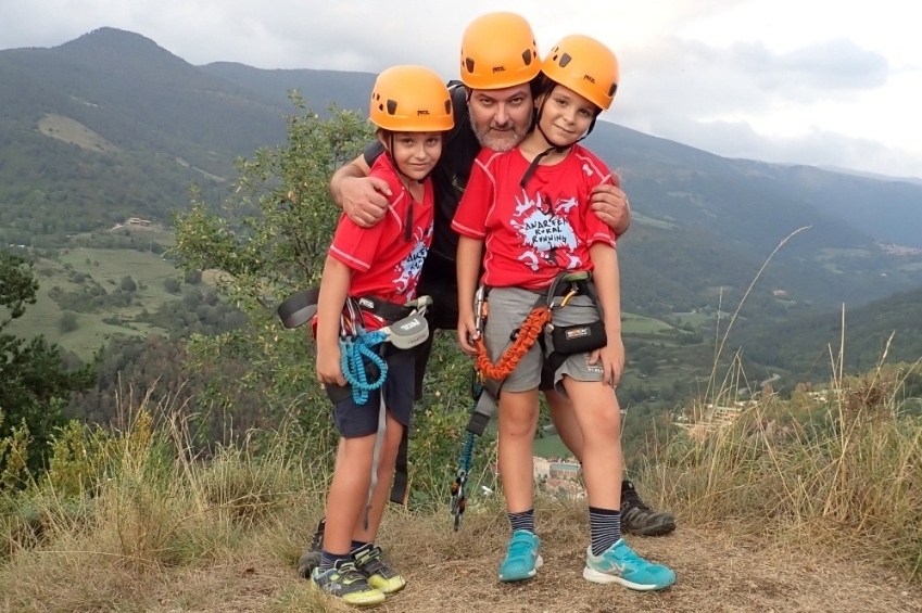 Via Ferrada Roca de la Creu amb Pyrenees Extrem! (04 Via Ferrada Roca De La Creu)