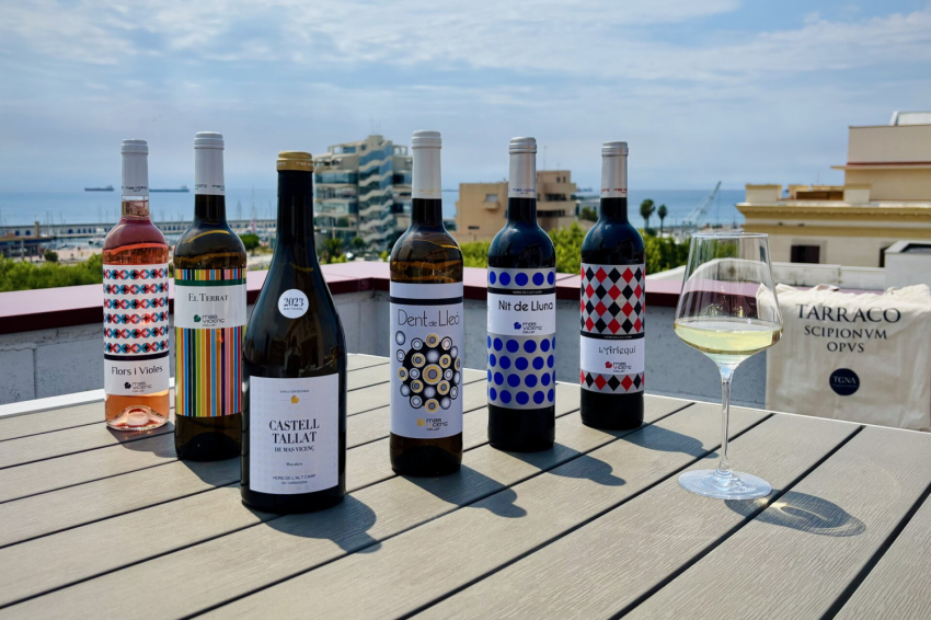Oenotourisme à Tarragone: Domaine viticole Mas Vicenç, Appartements TGNA Re (Celler Mas Vicenc Tast Vins Experiencia Enoturisme Tarragona Apartaments Tgna Reial 1)