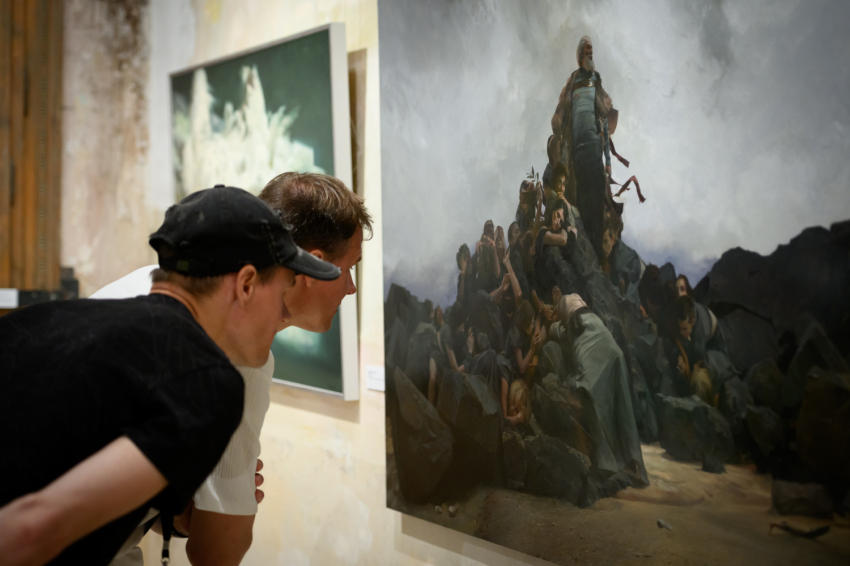 Exposition figurative 2025, Musée européen dart moderne - MEAM (251003 095abofill)