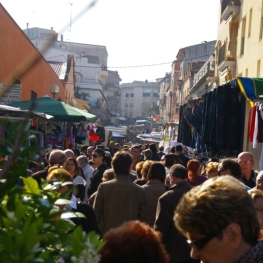 Mercado de los domingos en Tordera
