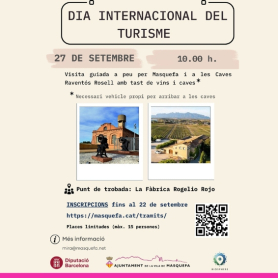 Guided visit to Masquefa and the Cavas Raventós Rosell