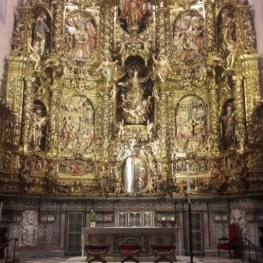 Guided visits to the baroque altarpiece of Pau Costa