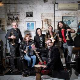 Concert by Companyia electrica dharma at the Kursaal in Manresa