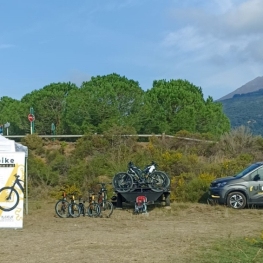 Circuit de compétences cyclistes dans le parc naturel du Montseny