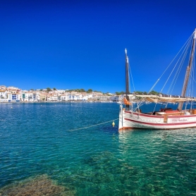 Centenary of the Charter Sant Isidre boat in Cadaqués
