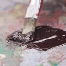 We painted with Picasso's colors at the Picasso Center in Gósol