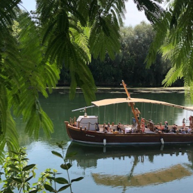Paseo a bordo del laúd Lo Roget, Ascó