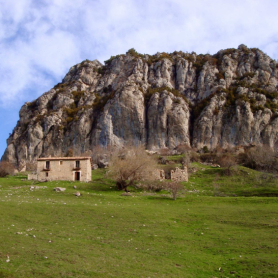 Path from the Bons Homes of Peguera to the Queralt Sanctuary