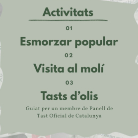 Soleràs New Oil Festival - DOP Les Garrigues