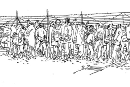 Exposició Josep Bartolí-Dibuixos de guerra i exili a Camprodon