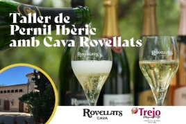Iberian ham workshop with Cava Rovellats