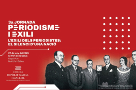 Conférence sur le journalisme et l'exil à Port de la Selva