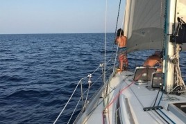 Voyage en voilier aux îles Medes