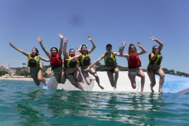 Nautical activities at the Arenys de Mar Nautical Base