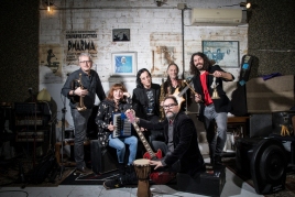 Concert by Companyia electrica dharma at the Kursaal in Manresa