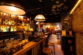 Restaurant ALLQuimia - menu and selection of unlimited cocktails