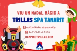 Christmas and New Year's Eve at Camping Trillas Spa Tamarit