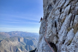 Climb Pedraforca with Octavi Climbing Guide
