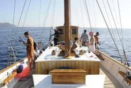 Taller de pesca, Tela Marinera