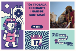 10e rencontre des Géants et Grosses Têtes de San Magín avec…