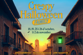 Creepy Halloween Family al Poble Espanyol de Barcelona