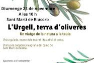 Urgell, pays des oliviers. Un voyage de la nature à la table.