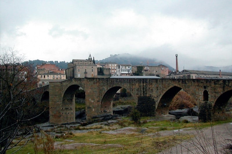 El Pont de Vilomara i Rocafort ( Vista Des Del Pont)