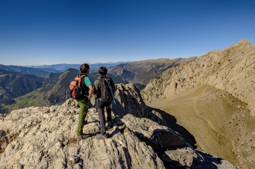 Pollegó Inferior del Pedraforca by the Great Diagonal