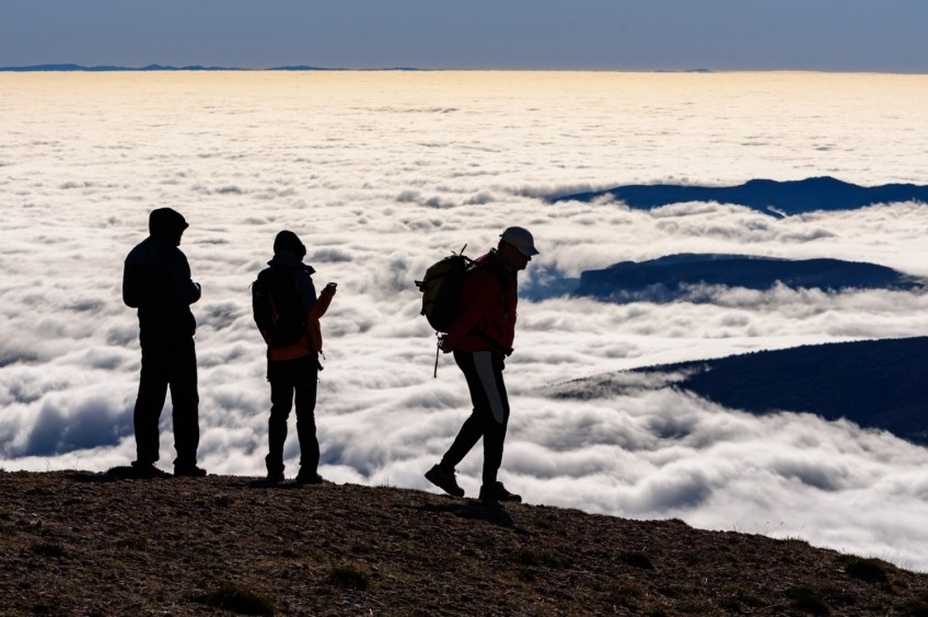 Cumbre de Sant Alís en la Sierra del Montsec