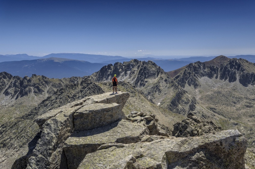 Pico de Peguera y Monestero desde Espot