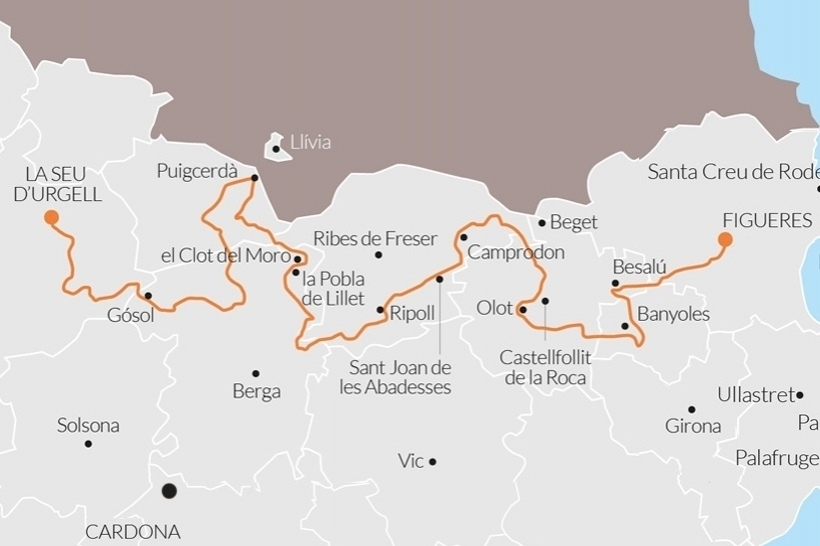 Grand Tour de Catalunya - Tram 4. Oda a la natura: de La Seu d'Urgell a Figueres