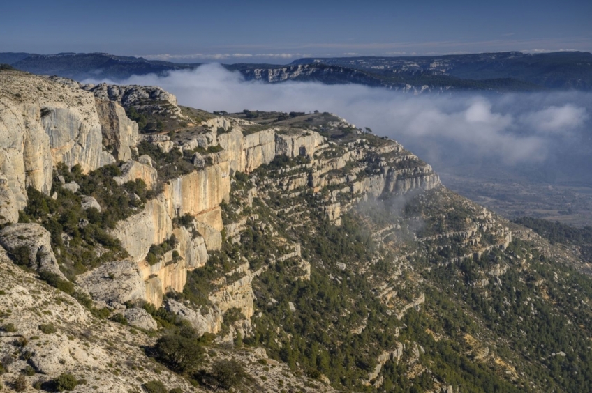 Roca Corbatera (Montsant) des de Sant Joan del Codolar (circular)