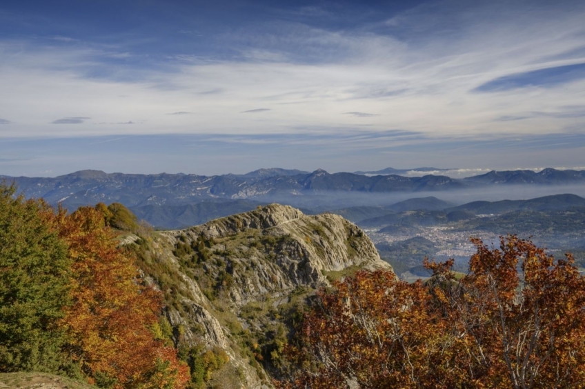 Puigsacalm des de la collada de Bracons