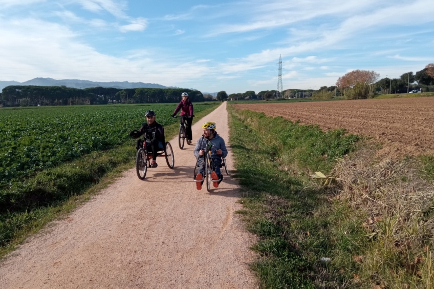 Ruta adaptada del Carrilet II: de Girona a Sant Feliu de Guíxols