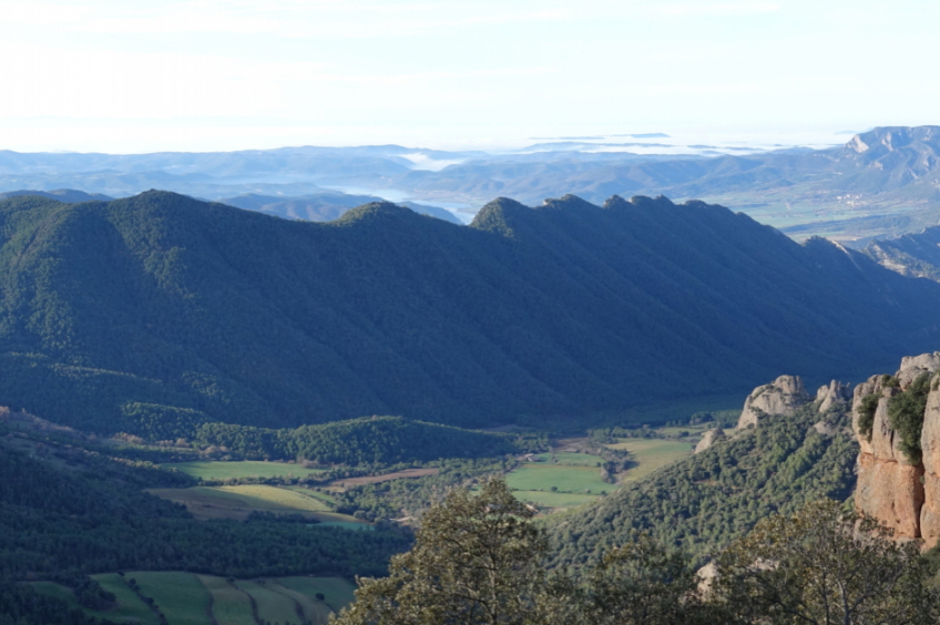 Itinéraire GR1 à travers Odèn, de Canalda à Valldan