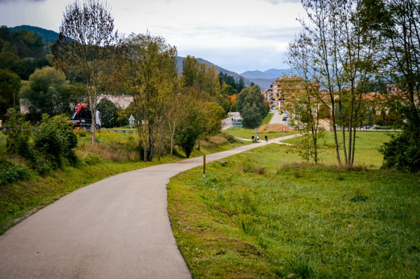 Route through the Ripollès Greenways