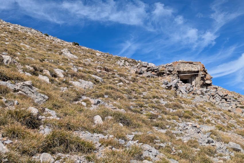 Ruta de los bunkeres de Coll de Pal