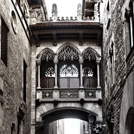Charming corners of Barcelona