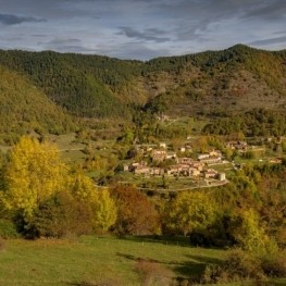 Milany Castle from Vallfogona de Ripollès