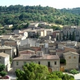 Fontaine d&#39;En Ballart et San Pedro de los Bigatà