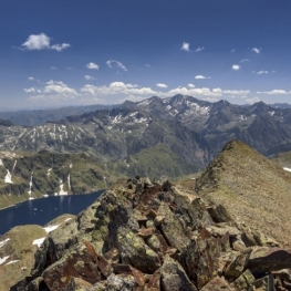 Pico de Certascan desde la Canalada