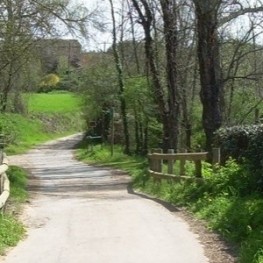 Route in the Sant Daniel Valley in Girona