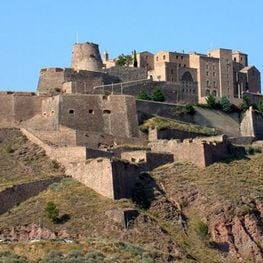 Route des châteaux en Catalogne
