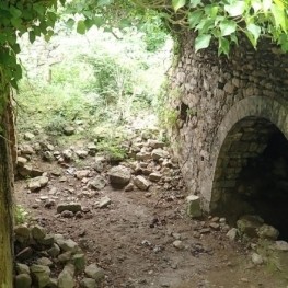 Route through Santa María de Sauva Negra in Balenyà